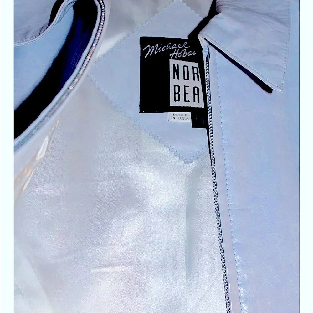 North Beach Leather Jacket Pant Suit Michael Hoban lknew 8